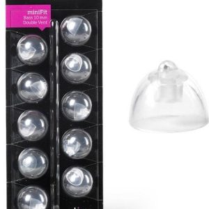 Oticon miniFit Bass tip 10mm dubbele venting