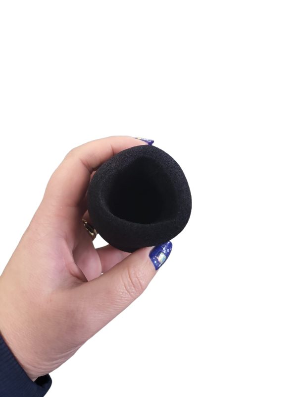 Horend Goed Windkap microfoon  zwart 5 stuks - Afbeelding 4