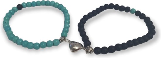 Freundschaftsarmbänder 'The Power of Love' - Set aus 2 Armbändern – Bild 3