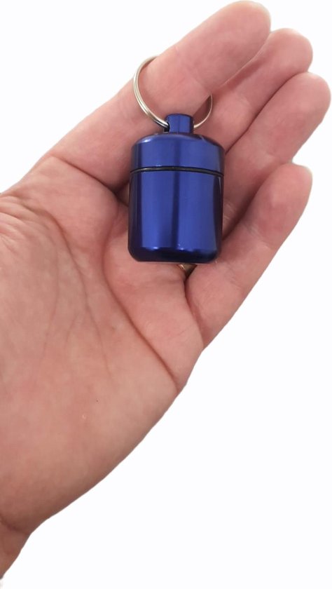 Pill Box Blue Larger Model
