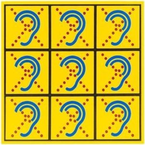 LIMITED HEARING  Stickervel