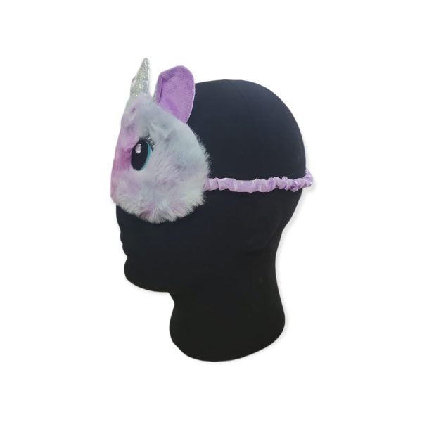 Horend Goed Slaapmasker Eenhoorn Unicorn met oogjes - Afbeelding 7