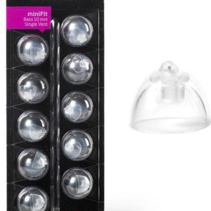Oticon miniFit Bass tip 10mm enkele venting