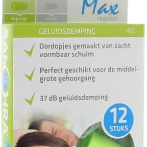 Sanohra Max foam oordoppen