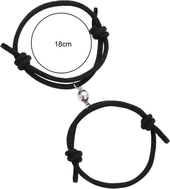Vriendschapsarmbandjes ‘Fields of Grey’ – Set van 2 Armbandjes - Afbeelding 3
