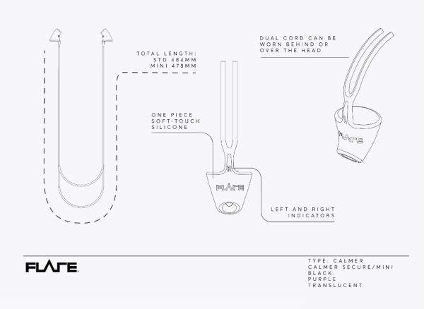 Flare Audio Calmer Secure - transparant - Afbeelding 2