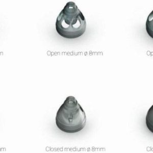 Phonak Smokey Dome Closed Medium 10 stuks