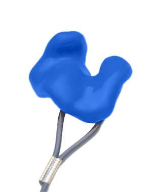 Gehoorbescherming op maat - Blauw