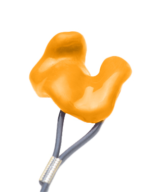 Gehoorbescherming op maat - Oranje