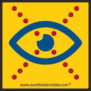 Limited Vision reflecterend stickervel