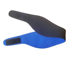 Horend Goed Zwemhoofdband blauw Small