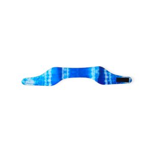 Horend Goed zwemhoofdband blauw wit Medium