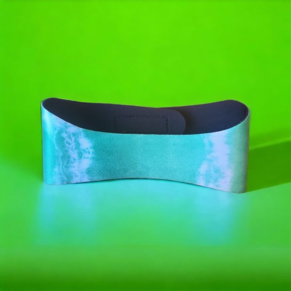 Horend Goed zwemhoofdband groen wit Medium - Afbeelding 3
