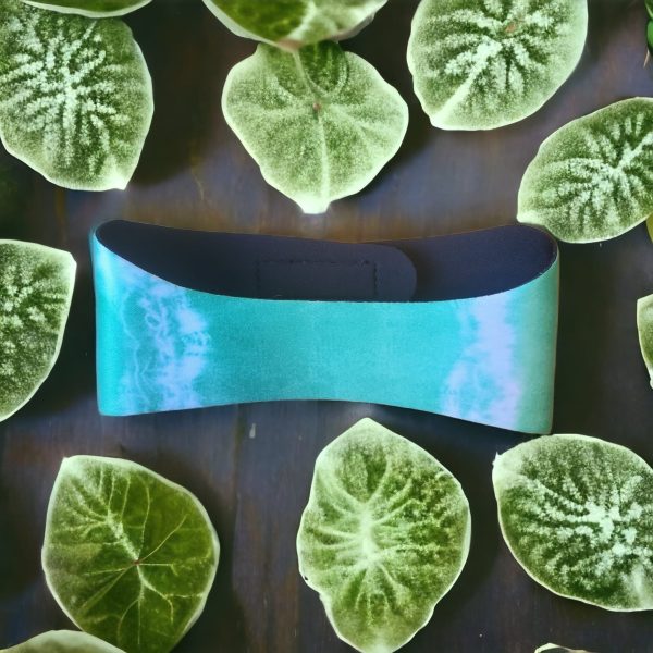 Horend Goed zwemhoofdband groen wit Medium - Afbeelding 2