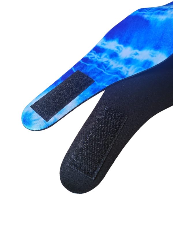 Horend Goed zwemhoofdband blauw wit Medium - Afbeelding 3