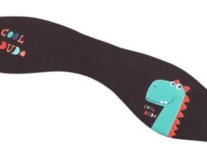Horend Goed zwemhoofdband zwart met dino Large