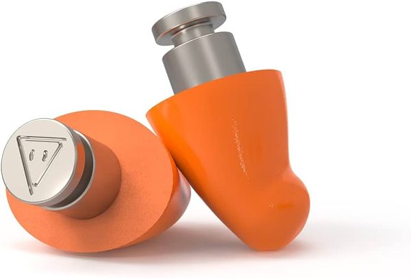 Flare Audio Earplugs Earshade Pro titanium Citrus Orange