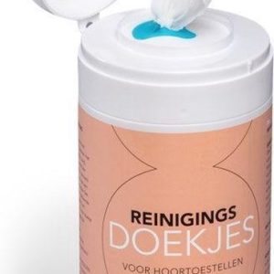 Hoorprofs Reinigingsdoekjes in dispenser 90 stuks
