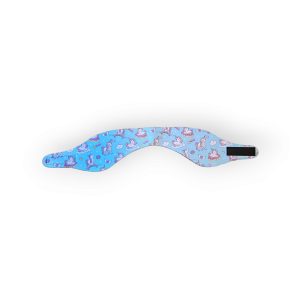Horend Goed zwemmen hoofdband eenhoorn licht blauw