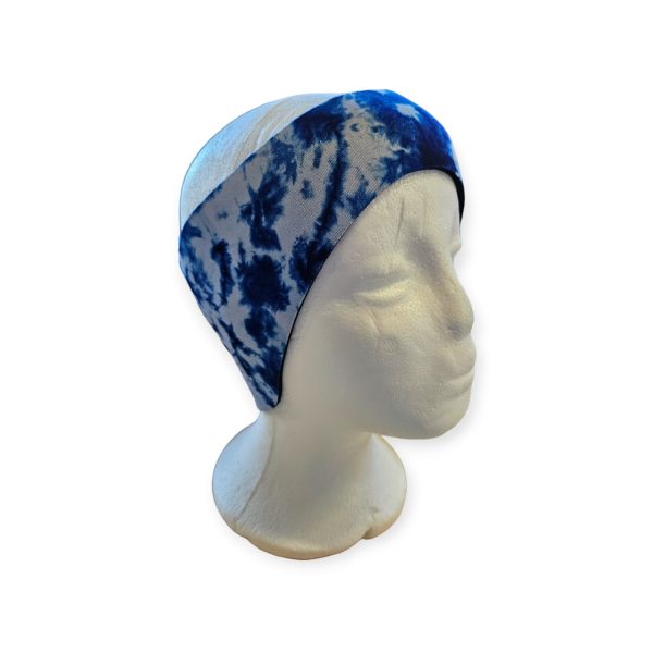Hoofdband zwemmen tie dye Blauw - Afbeelding 9