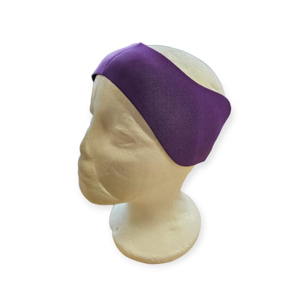 Hoofdband zwemmen basic paars Large - Afbeelding 5