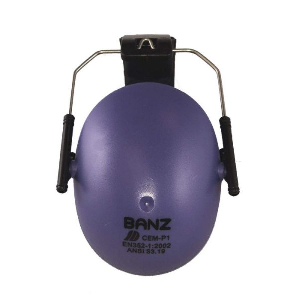 BANZ Earmuffs Dark Purple - Afbeelding 3
