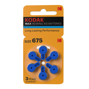 Kodak hoortoestel batterij P675