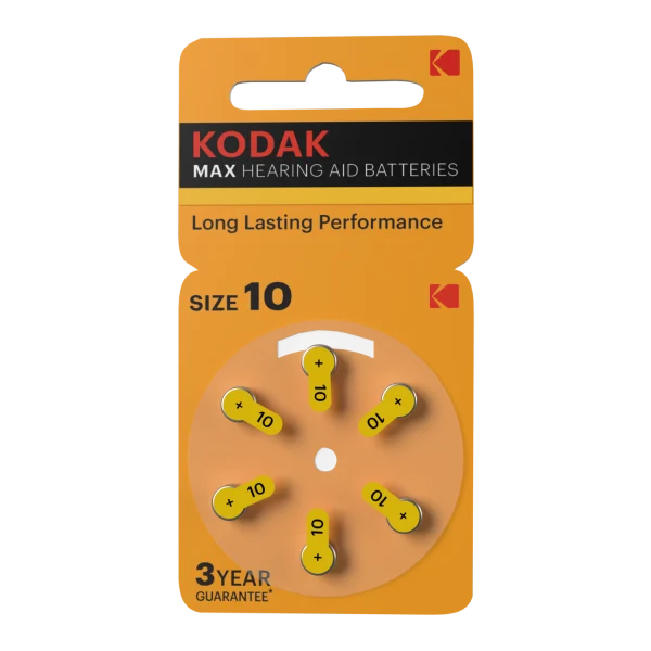 Kodak hoortoestel batterij P10