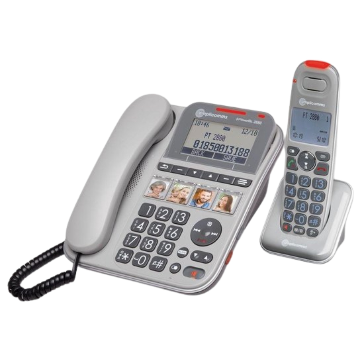 Amplicomms PowerTel 2880 - segunda oportunidad con cubierta fotográfica defectuosa