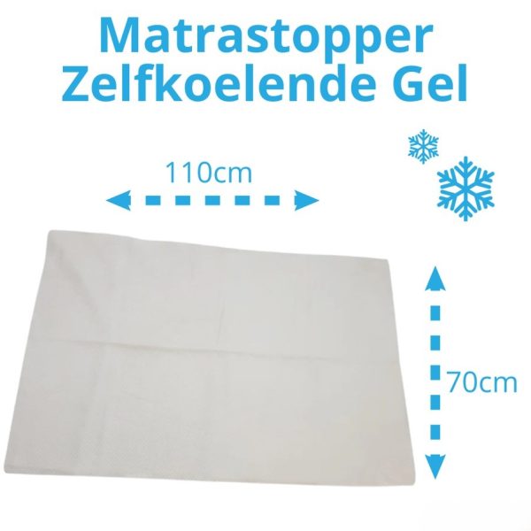 koelmatras bed koeler – matras koeler koelmat voor mensen zelfkoelende gel ook ideaal op reis 110x70