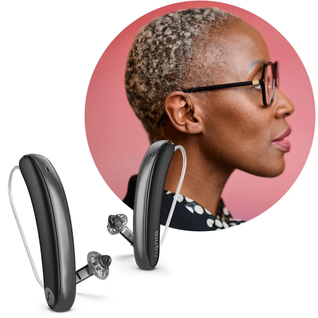 styletto ix woman head sideview circle montage 1000x1000