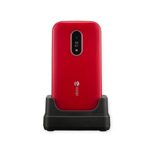 Doro 6820 senior clap phone rouge
