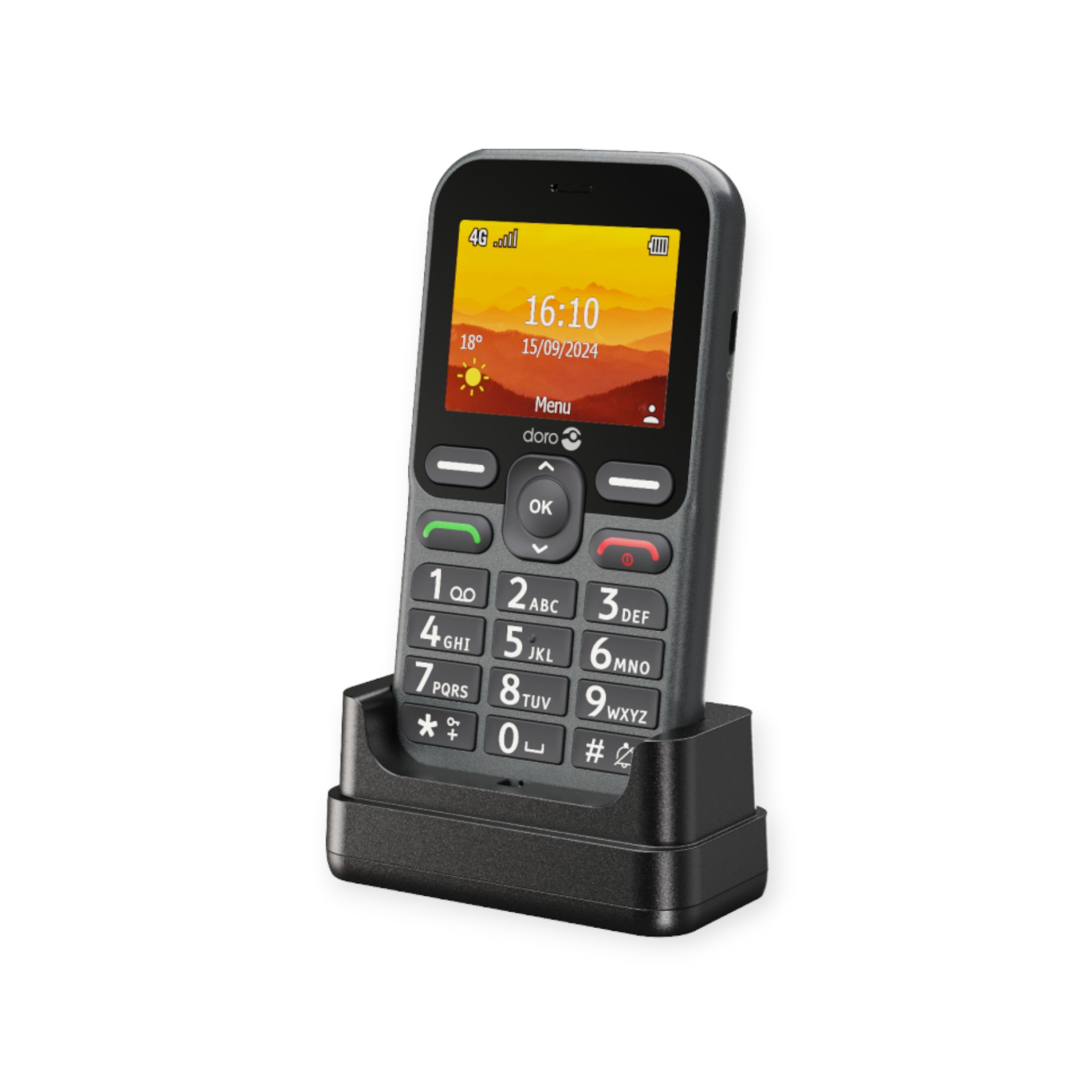 Doro Leva L10 Prosty telefon komórkowy dla seniorów - obrazek 14