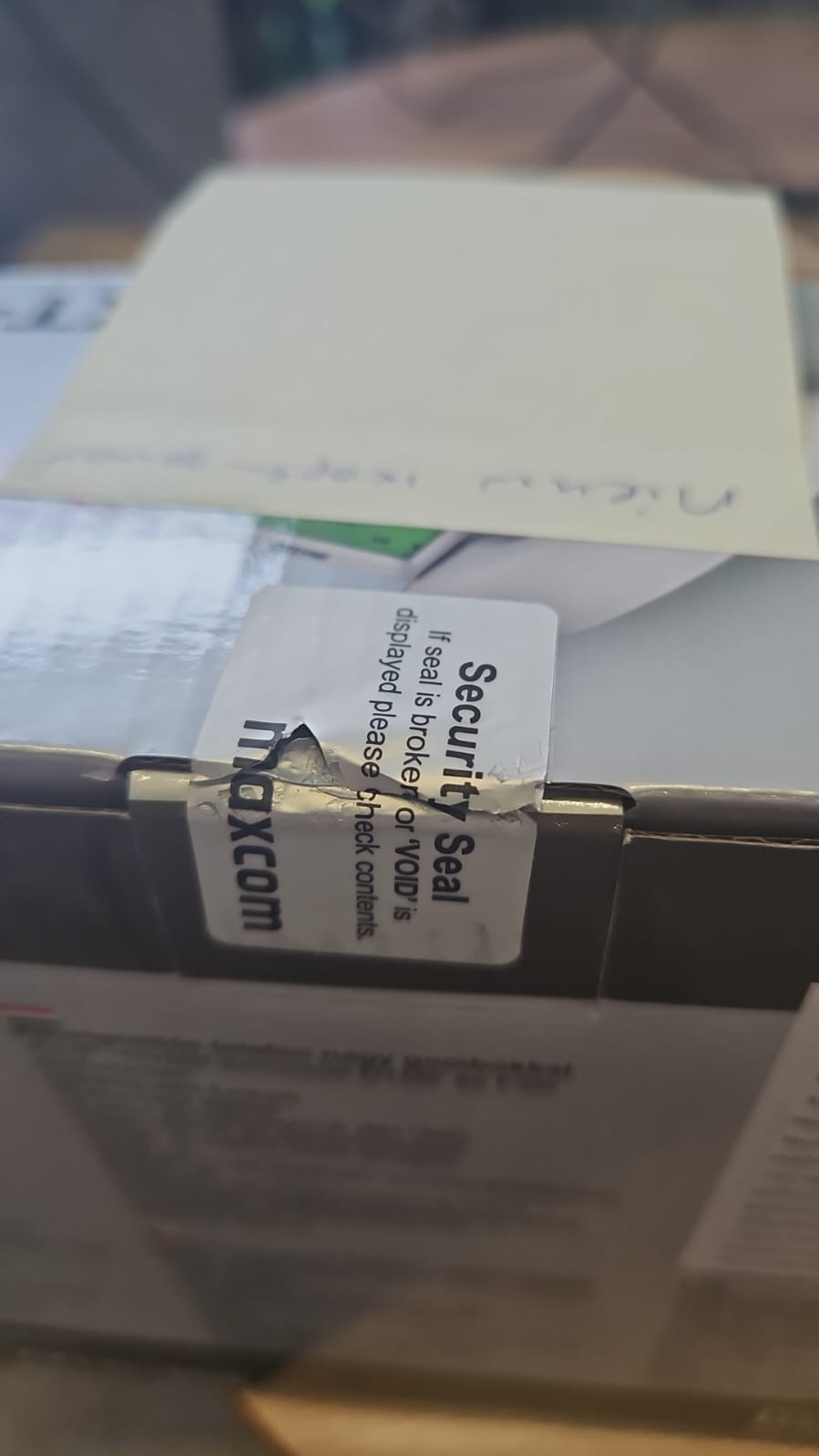Teléfono fijo Maxcom KXT 481 con transmisor SOS - segunda oportunidad - Imagen 2